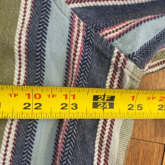 The Territory Ahead Southwestern Textured Cotton Striped Shirt Men’s XXL. - Picture 10 of 14